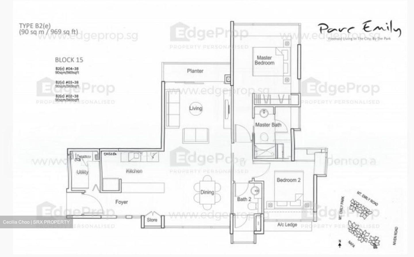 Parc Emily (D9), Condominium #550116321